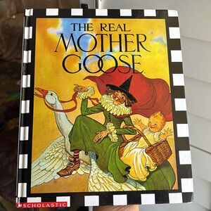 Vintage The Real Mother Goose Book hardcover